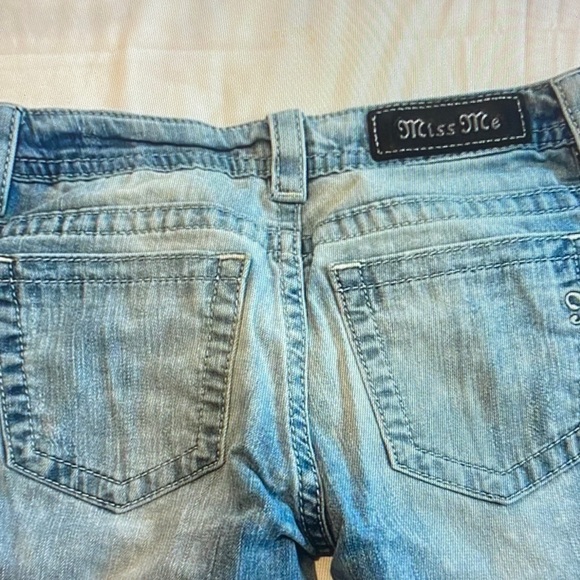 Miss Me Light Blue Skinny Jeans - Picture 2 of 5